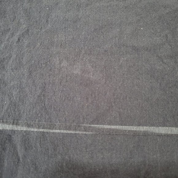 Men's Travis Matthew Button Front Subtle Stripe Navy Blue Short Sleeves Shirt - Picture 5 of 9